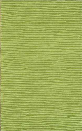 Wavy Rug in Green by Rug Market