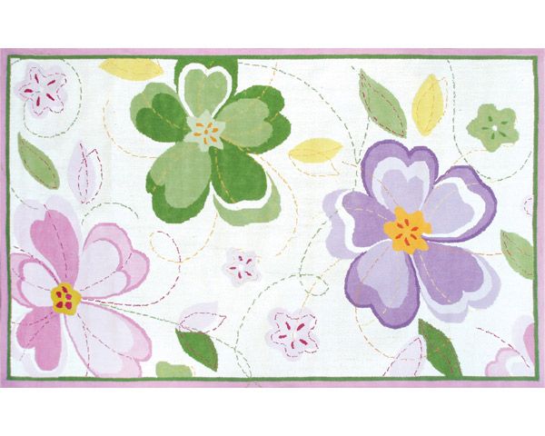 Flower Stitch Rug by Rug Market