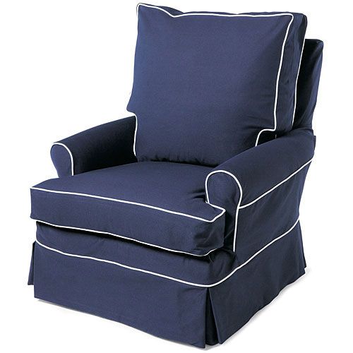 Savannah XL Swivel Glider by Cottage Slipcovered