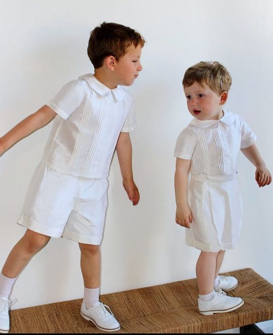 Sebastian Shortall / Ringbearer Outfit by Isabel Garreton