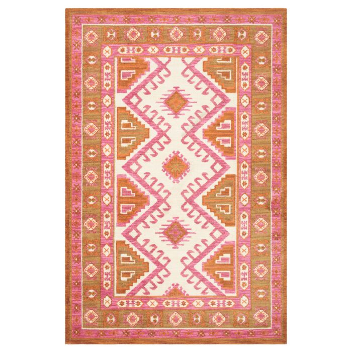 Arabia Diamond Rug in Rose by Surya