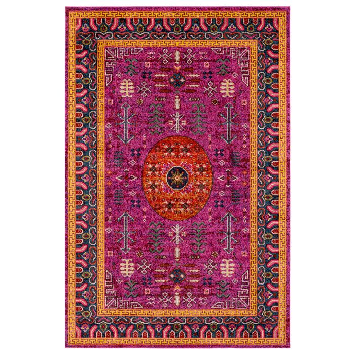 Anika Tribe Rug in Pink by Surya