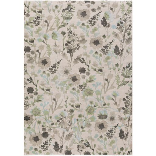 Allegro Garden Rug in Ivory by Surya