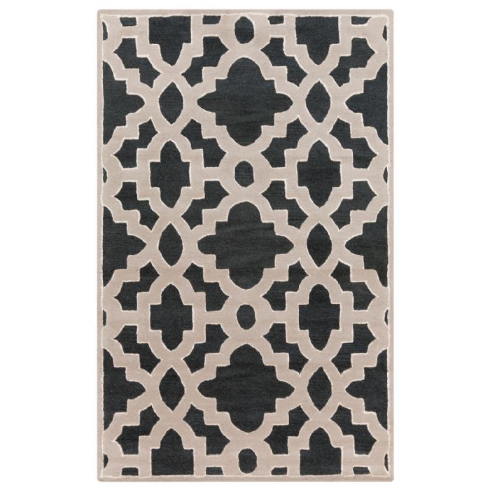 Modern Classics Rug in Black by Surya