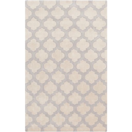 Cosmopolitan Trellis Rug in Beige by Surya