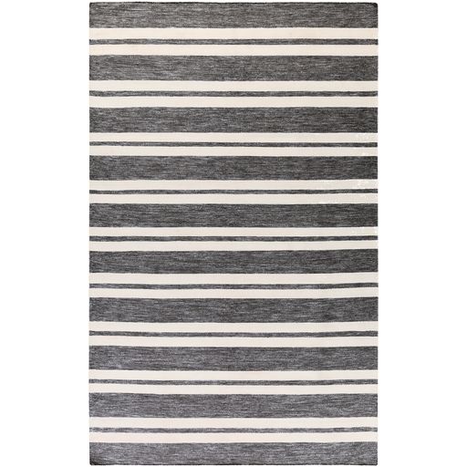 Everett Stripe Indoor/Outdoor Rug in Gray by Surya