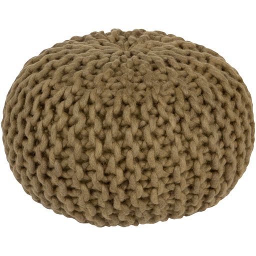 Fargo Pouf in Green by Surya