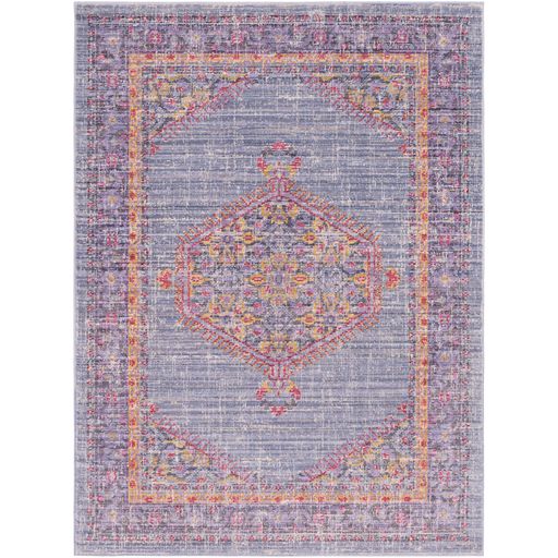 Germili Hexagon Rug in Violet by Surya