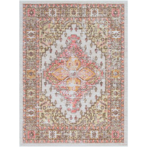 Germili Diamond Rug in Camel by Surya