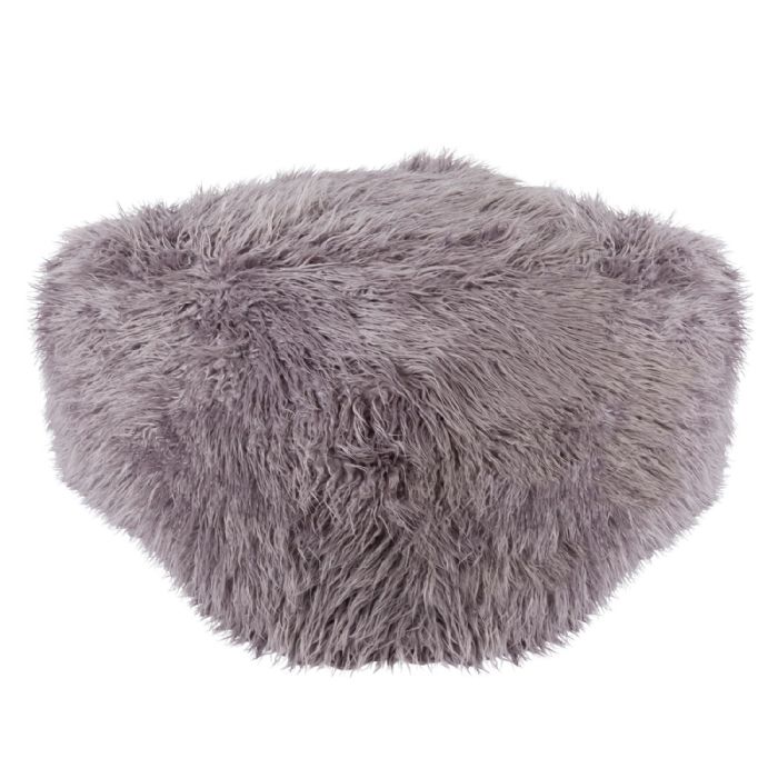 Kharaa Pouf in Gray by Surya