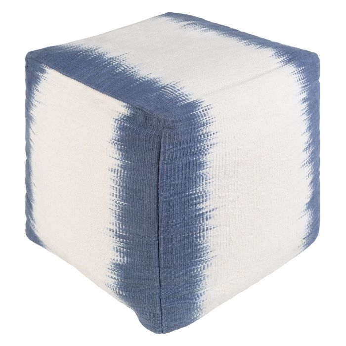 Milford Pouf in Denim by Surya