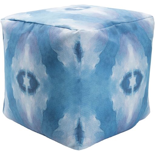 Splash Pouf in Blue by Surya