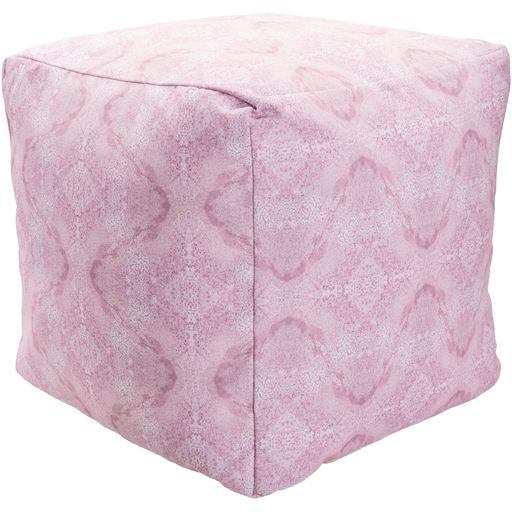 Splash Fill Pouf in Pink by Surya