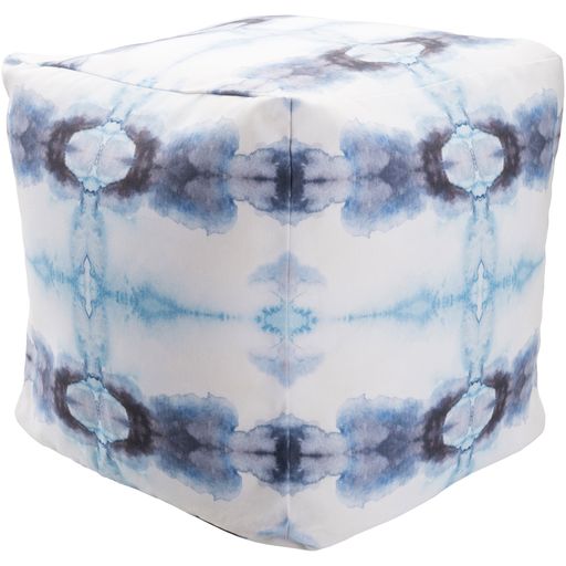 Splash Tie-Dye Pouf by Surya