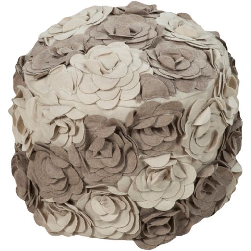 Splash Pouf in Purple by Surya
