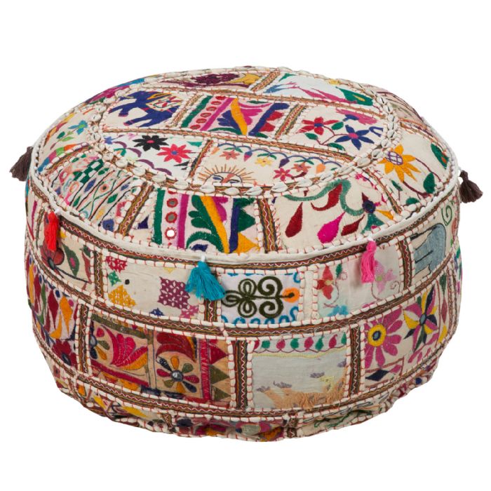 Minka Pouf by Surya