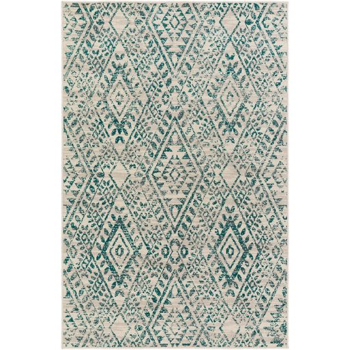 Stretto Tribe Rug in Teal by Surya
