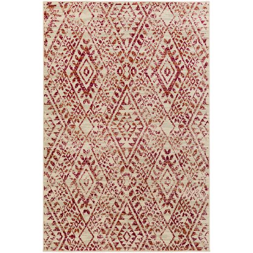 Stretto Tribe Rug in Pink by Surya