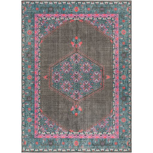 Zahra Rug in Charcoal by Surya