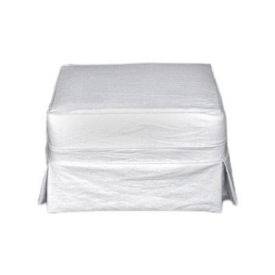 Ottoman- Rectangular Additional Slipcover by Taylor Scott Furniture Collection