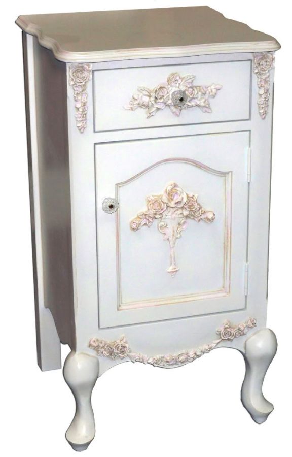 Angelina Petite Paris Night Table- Small by Villa Bella