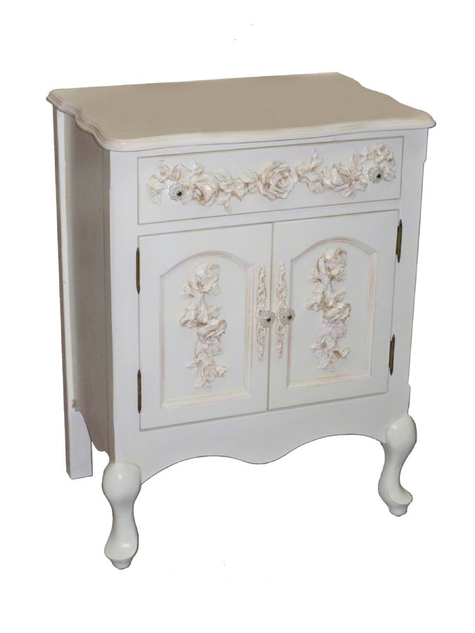 Angelina Petite Paris Margarita Night Table by Villa Bella