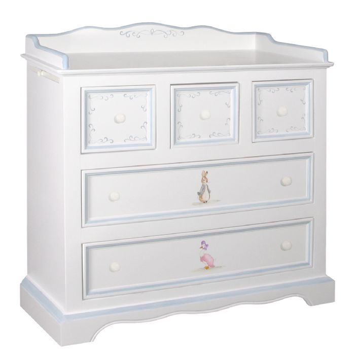 Vintage Changer in Classic Enchanted Forest Blue by AFK Art For Kids