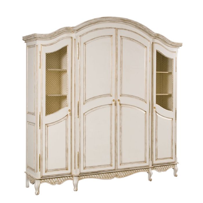 Breakfront- Grand Three Piece in Versailles Cream by AFK Art For Kids