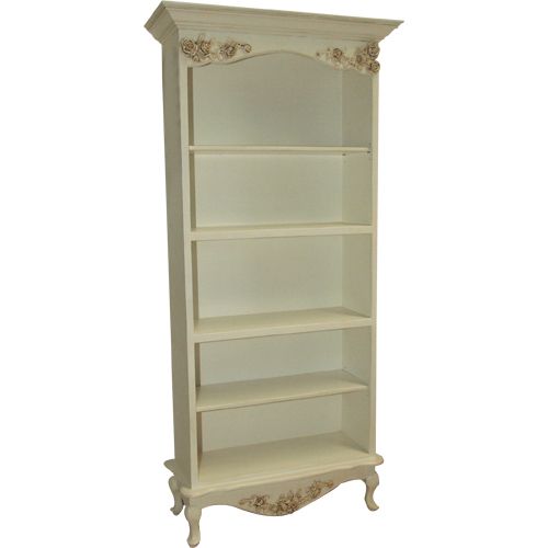 Angelina Petite Paris Bookcase 4 Shelf by Villa Bella