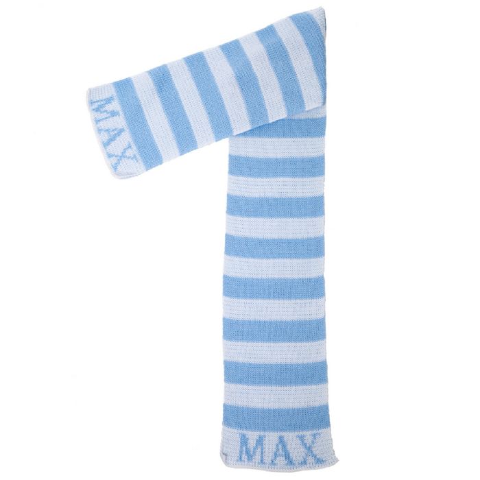 Modern Stripe Scarf by Butterscotch Blankees