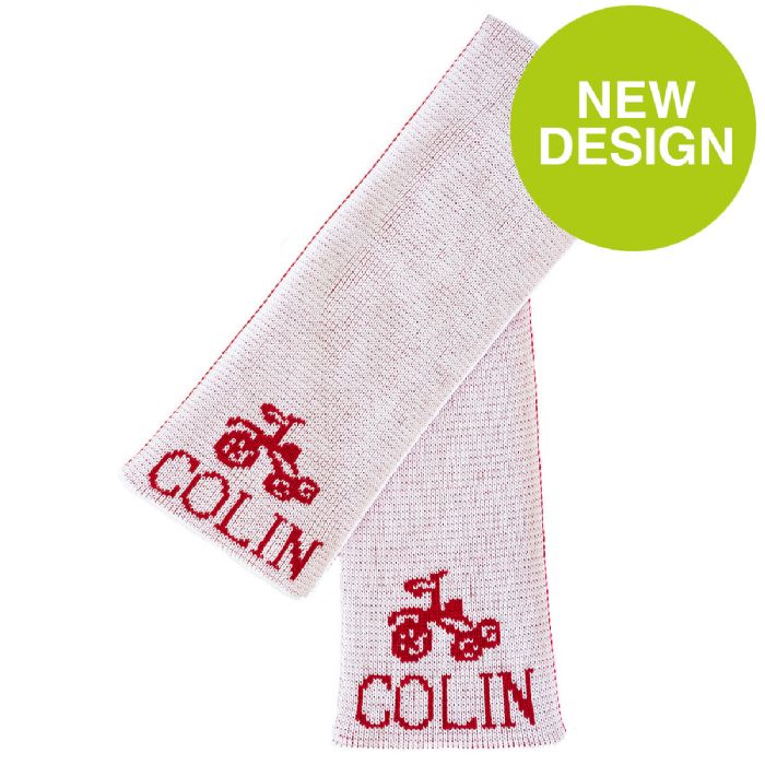 Tricycle Scarf by Butterscotch Blankees