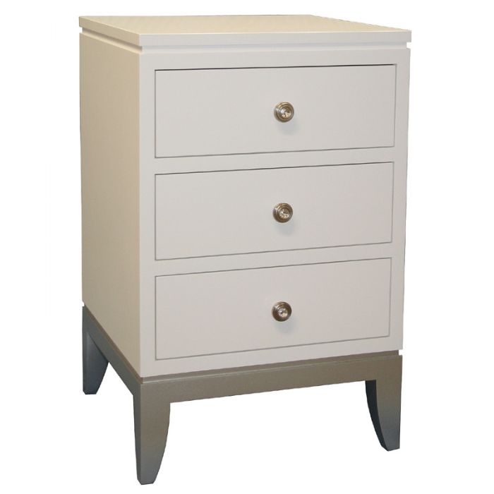 Bel Air Nightstand with Milano Knobs by CC Custom Furniture