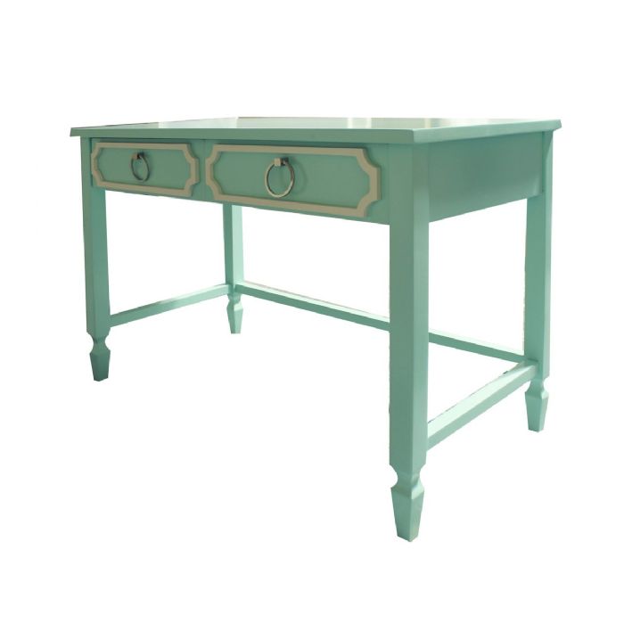 Beverly Writing Desk in Mint by Newport Cottages