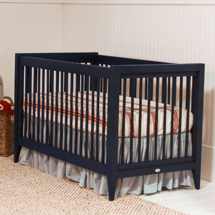 Devon Crib in Deep Blue by Newport Cottages