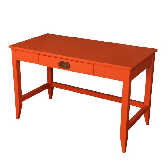Devon Desk in Orange Juice by Newport Cottages