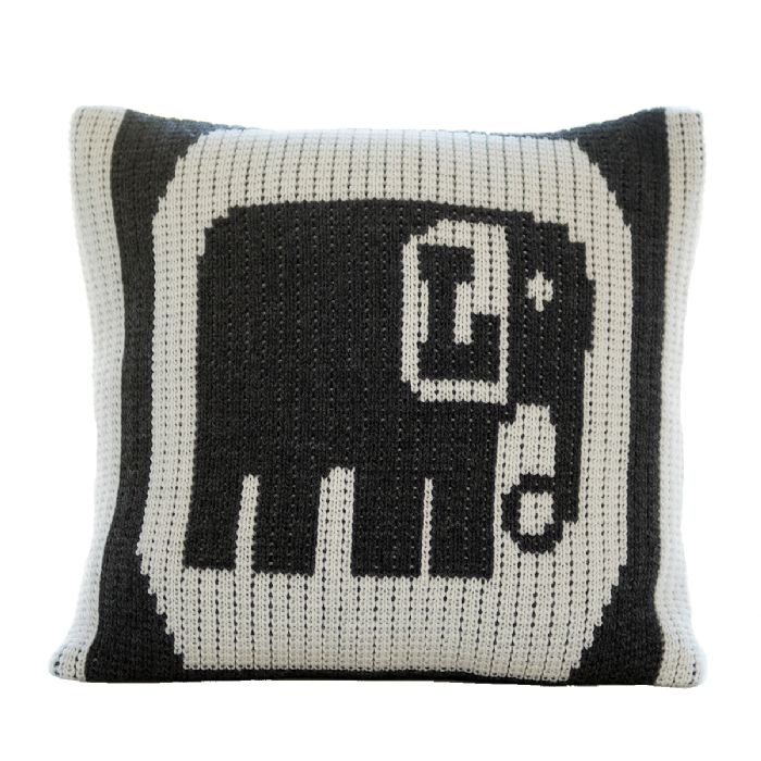 Elephant Pillow by Butterscotch Blankees