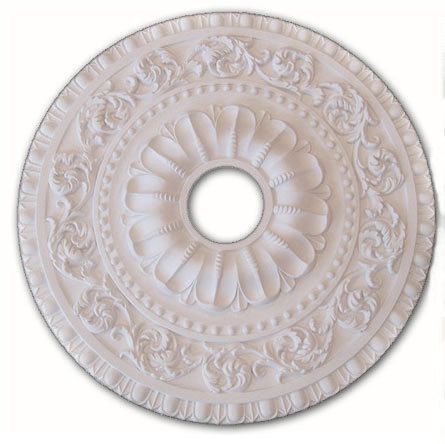 Empire Ceiling Medallion in White by I Lite 4 U