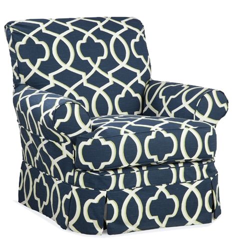 Maggie Swivel Glider by Cottage Slipcovered