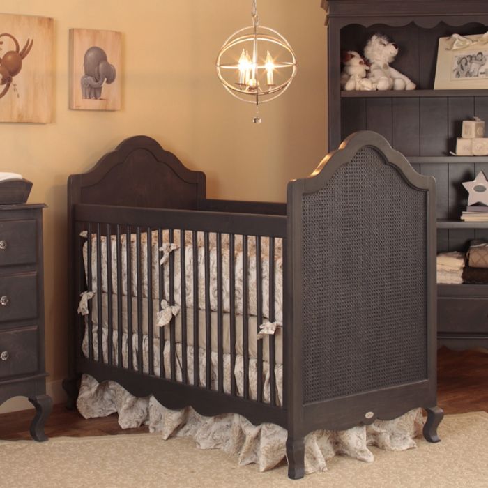 Hilary Crib with Caning by Newport Cottages