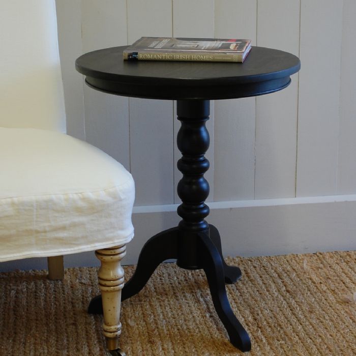 Luella's Pedestal Side Table by English Farmhouse Furniture