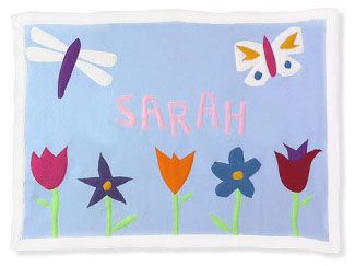 Mary Mary Crib Blanket by Little Moonjumper