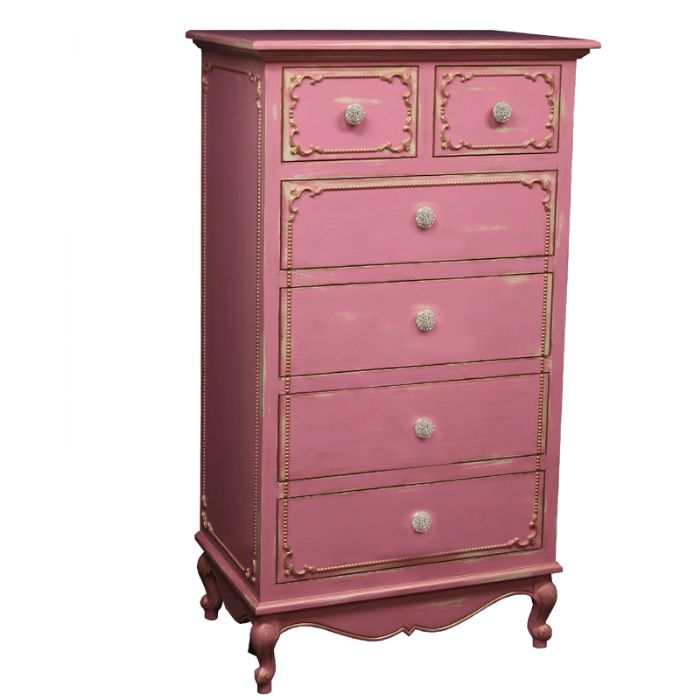 Mon Cheri Highboy Dresser by CC Custom Furniture