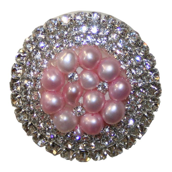 Glamour Drawer Knob in Pink by CC Custom Furniture