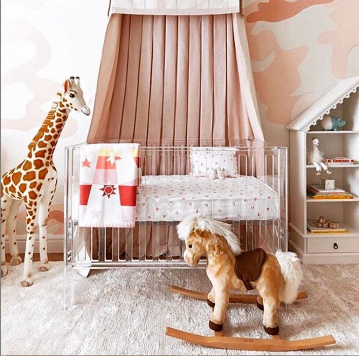 Sweet Dreams Lucite - Acrylic Crib by Lucite Crafts