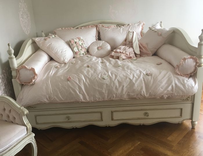 Provence Rose Daybed Children's - Adult Bedding by Lulla Smith