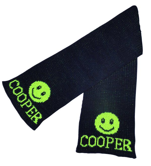 Smiley Face Scarf by Butterscotch Blankees