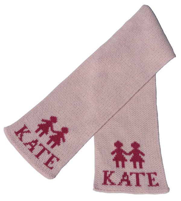 Paperdolls Scarf by Butterscotch Blankees