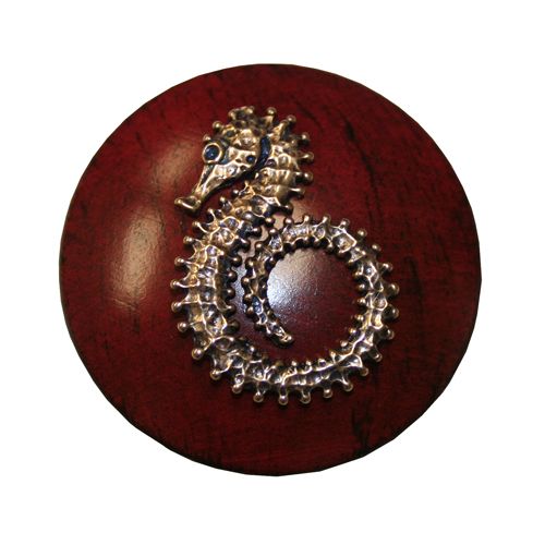 Sea Horse Drawer Knob by CC Custom Furniture