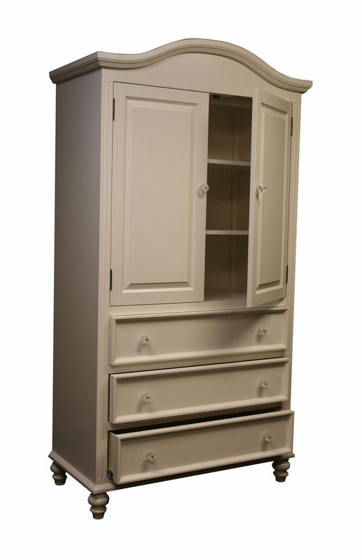Simply Elegant Bonnet Armoire by CC Custom Furniture