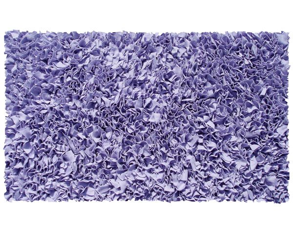 Shaggy Raggy Rug in Lavender by Rug Market